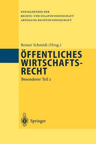 Cover image for Offentliches Wirtschaftsrecht