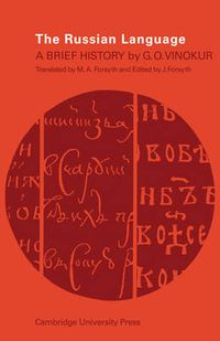 Cover image for The Russian Language: A Brief History