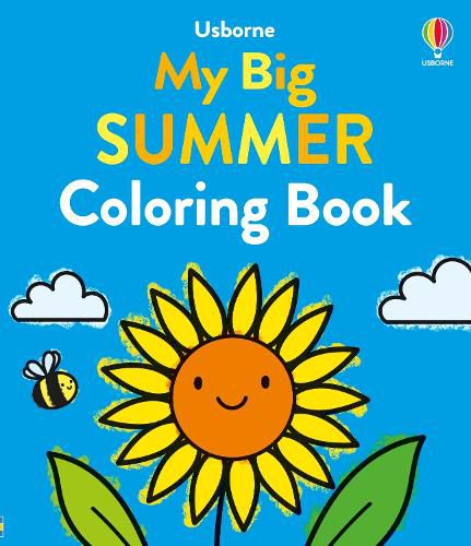 Cover image for My Big Summer Coloring Book