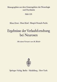 Cover image for Ergebnisse der Verlaufsforschung bei Neurosen