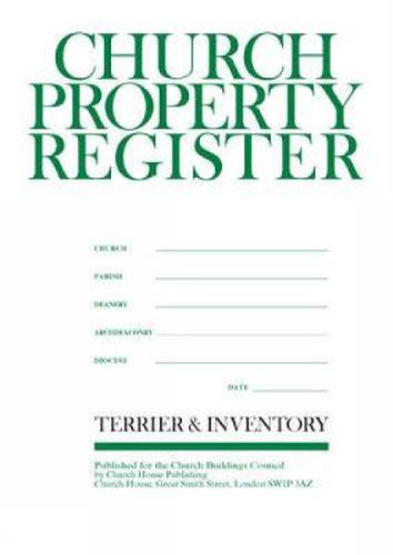 Cover image for Church Property Register (Pages Only)