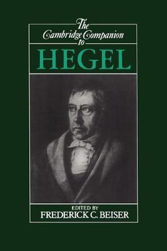 Cover image for The Cambridge Companion to Hegel