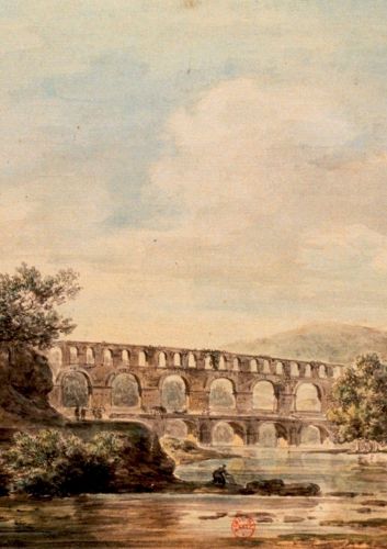 Cover image for Carnet Ligne Pont Du Gard Par Les Romains