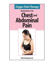 Cover image for Trigger Point Therapy Workbook for Chest and Abdominal Pain