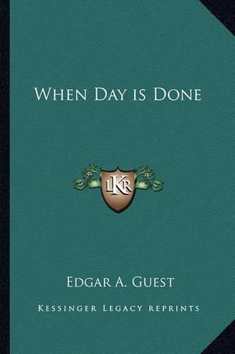 Cover image for When Day Is Done