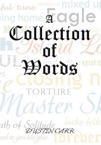 Cover image for A Collection of Words