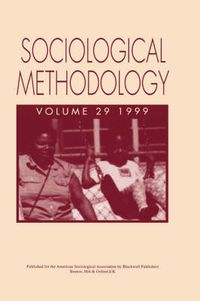 Cover image for Sociological Methodology, Volume 29, 1999