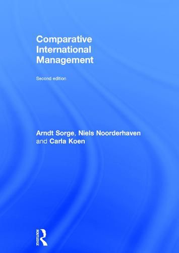 Cover image for Comparative International Management