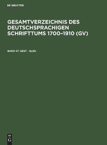 Cover image for Gest - Gleh