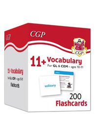 Cover image for 11+ Vocabulary Flashcards - Ages 10-11