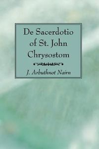 Cover image for de Sacerdotio of St. John Chrysostom