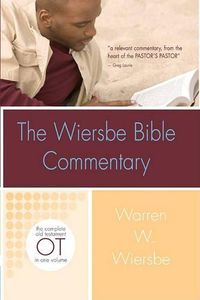 Cover image for Wiersbe Bible Commentary Old Testament