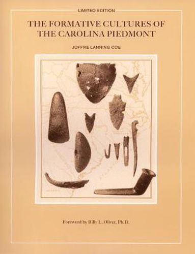 Cover image for The Formative Cultures of the Carolina Piedmont