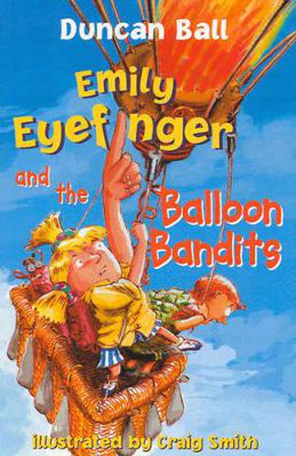 Cover image for Emily Eyefinger and the Balloon Bandits (Emily Eyefinger, #7)