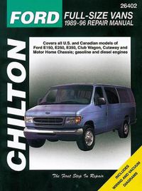 Cover image for Ford Vans (89 - 96) (Chilton)