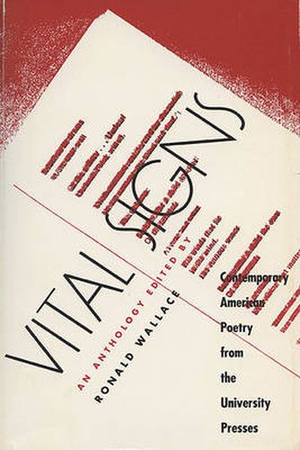 Cover image for Vital Signs: Contemporary American Poetry from the University Presses