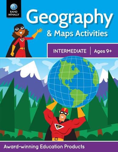 Cover image for Rand McNally Geography & Maps Activities, Intermediate Ages 9+