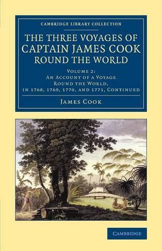 Cover image for The Three Voyages of Captain James Cook round the World