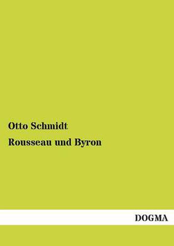 Cover image for Rousseau Und Byron