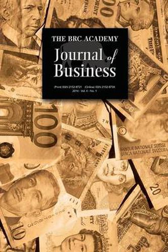 Cover image for The Brc Academy Journal of Business Volume 4, Number 1