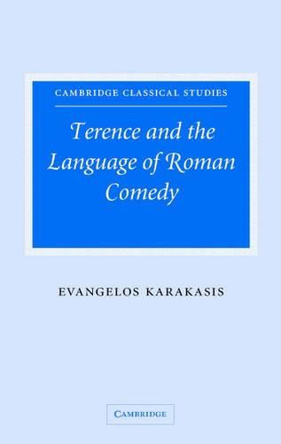 Cover image for Terence and the Language of Roman Comedy