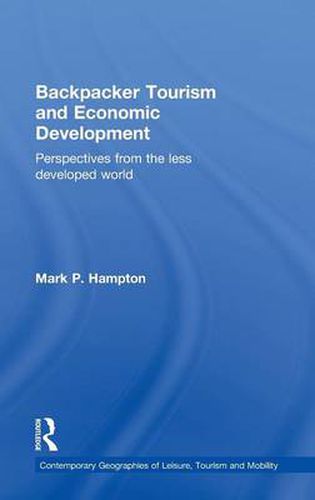 Cover image for Backpacker Tourism and Economic Development: Perspectives from the less developed world