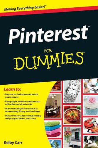 Cover image for Pinterest For Dummies