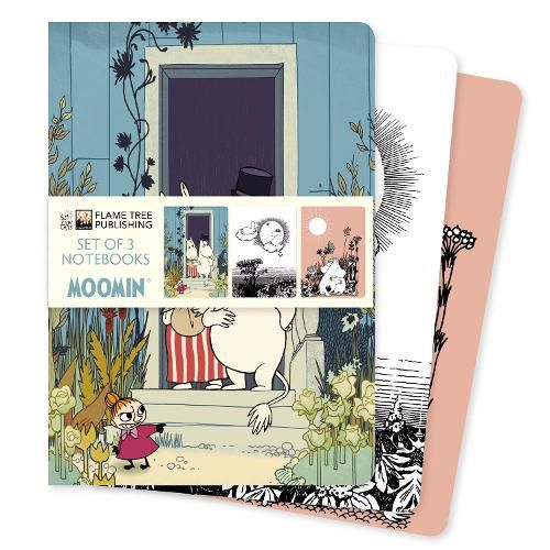 Cover image for Moomin Set of 3 Standard Notebooks