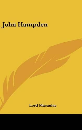 Cover image for John Hampden