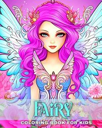 Cover image for Fairy Coloring Book for Kids