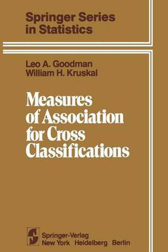 Measures of Association for Cross Classifications