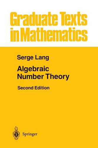 Cover image for Algebraic Number Theory