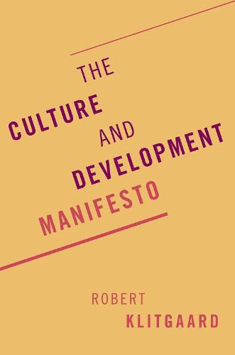 Cover image for The Culture and Development Manifesto