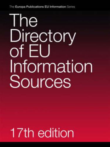 Cover image for The Directory of EU Information Sources