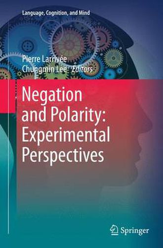 Cover image for Negation and Polarity: Experimental Perspectives