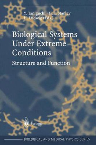 Cover image for Biological Systems under Extreme Conditions: Structure and Function