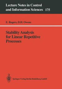 Cover image for Stability Analysis for Linear Repetitive Processes