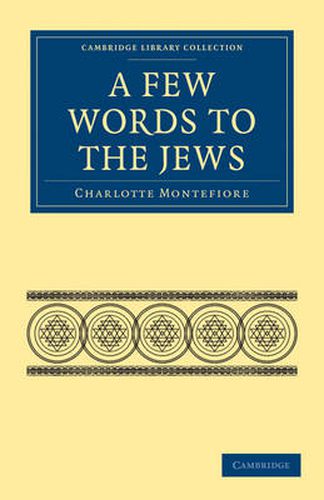 Cover image for A Few Words to the Jews