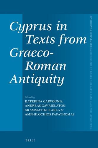 Cyprus in Texts from Graeco-Roman Antiquity