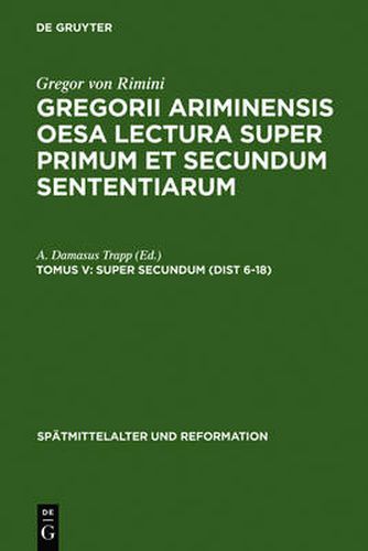 Cover image for Super Secundum (Dist 6-18)