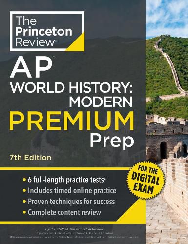 Cover image for Princeton Review AP World History: Modern Premium Prep, 7th Edition