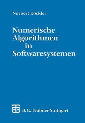 Cover image for Numerische Algorithmen in Softwaresystemen