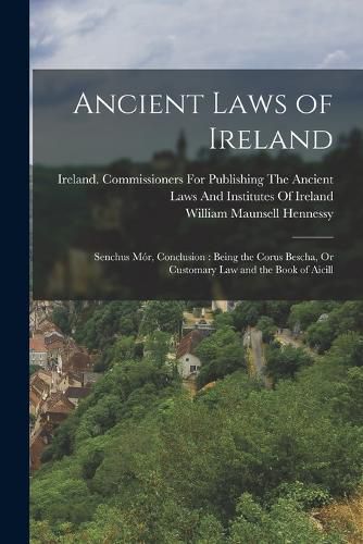 Cover image for Ancient Laws of Ireland