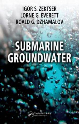 Cover image for Submarine Groundwater