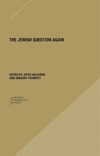 Cover image for The Jewish Question Again