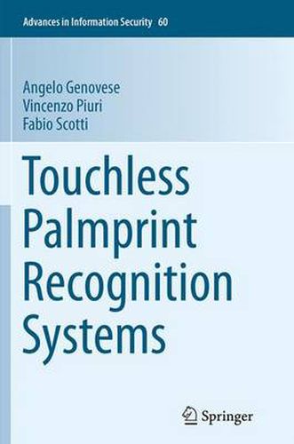 Cover image for Touchless Palmprint Recognition Systems