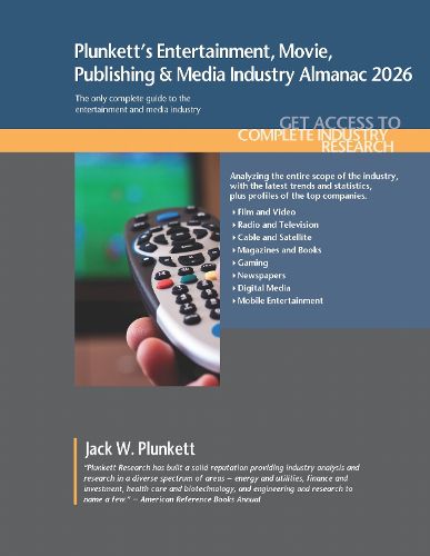 Cover image for Plunkett's Entertainment, Movie, Publishing & Media Industry Almanac 2026