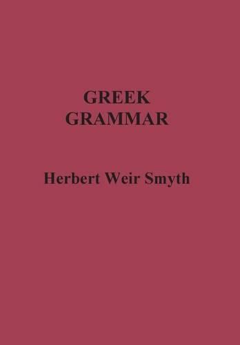 Cover image for Greek Grammar