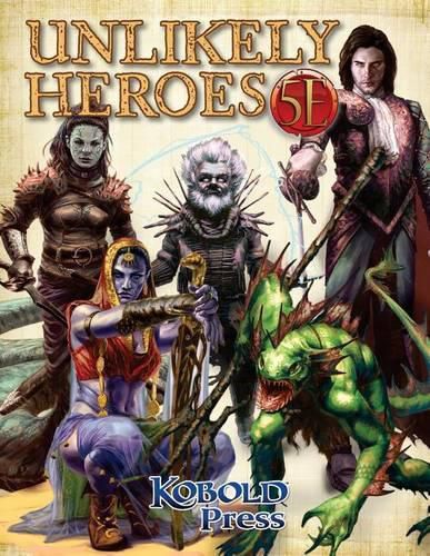 Cover image for Unlikely Heroes for 5th Edition