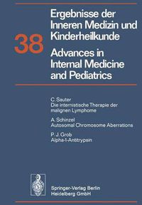 Cover image for Ergebnisse der Inneren Medizin und Kinderheilkunde / Advances in Internal Medicine and Pediatrics